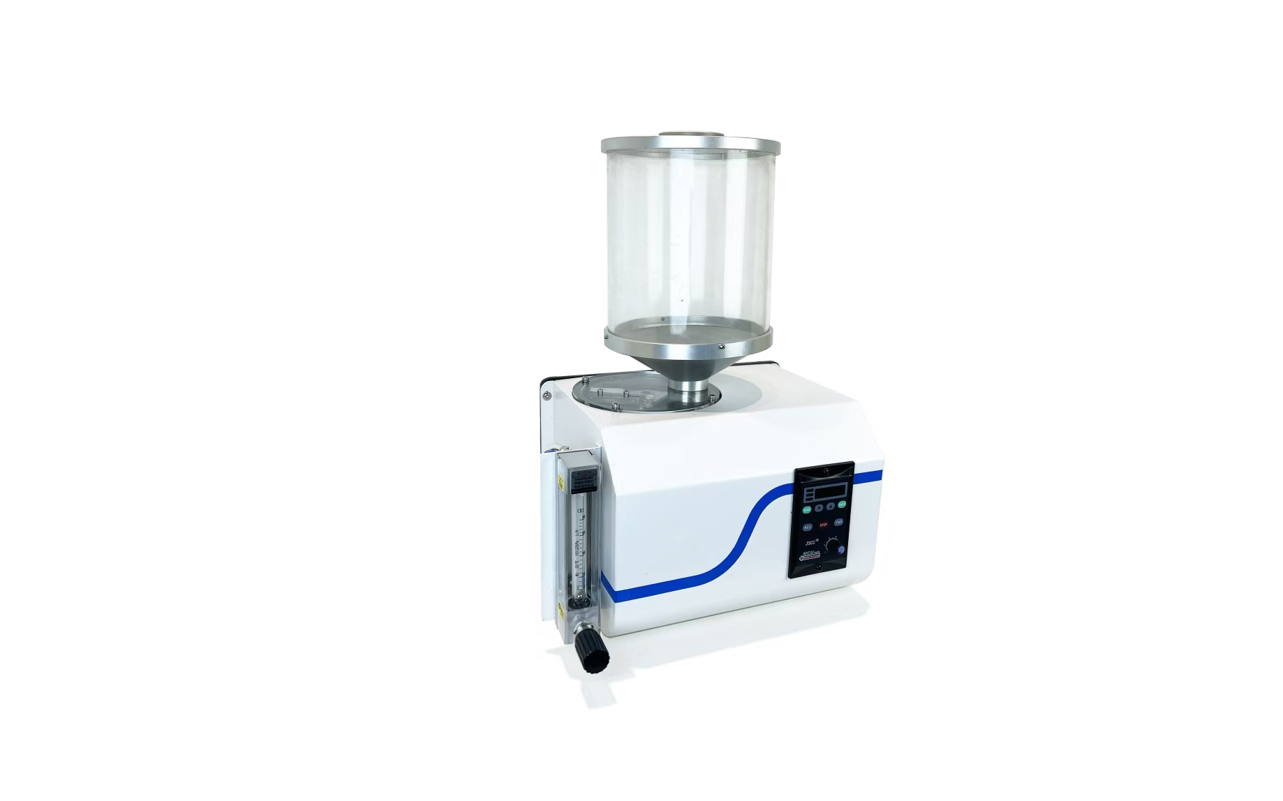Gravity powder feeder