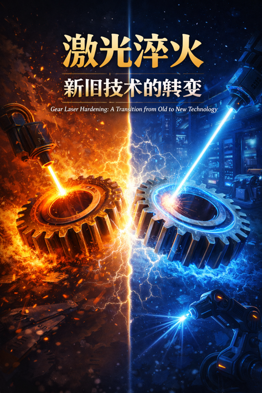 Gear laser hardening : A transition from old to new technology