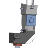 Inner surface wide spot laser cladding equipment