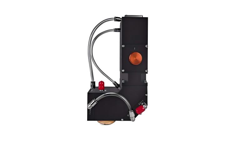 External surface coaxial powder feeding cladding head