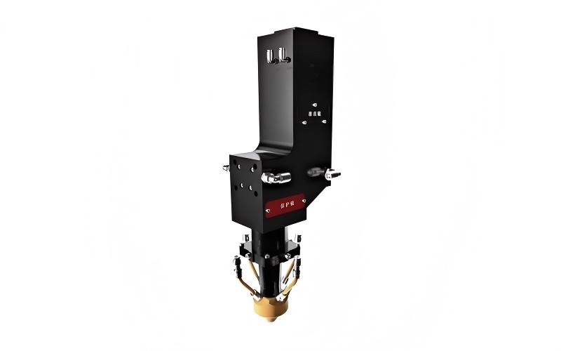 Square Beam LMD Head for External Cylindrical Cladding