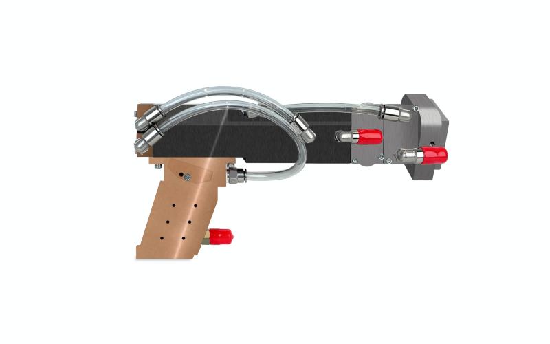 Wide Beam DED Head for Internal Cylindrical Cladding